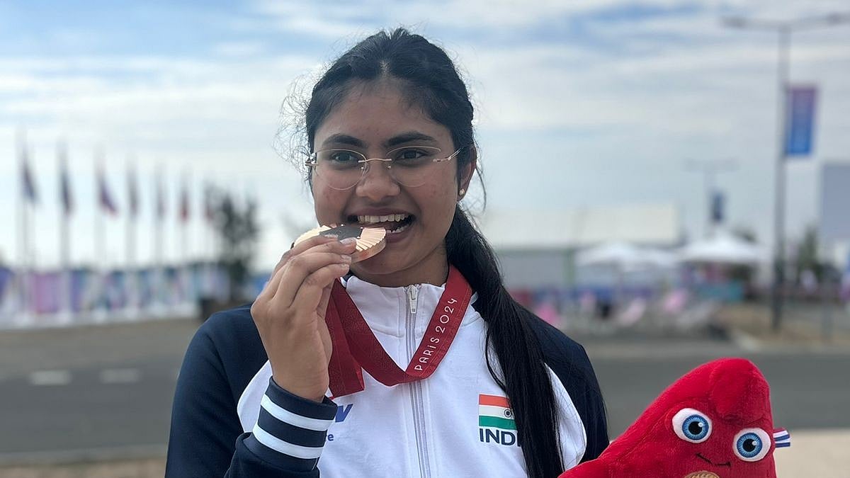 PCI : India's Rubina Francis, the youngest competitor in the field, secured a bronze medal.